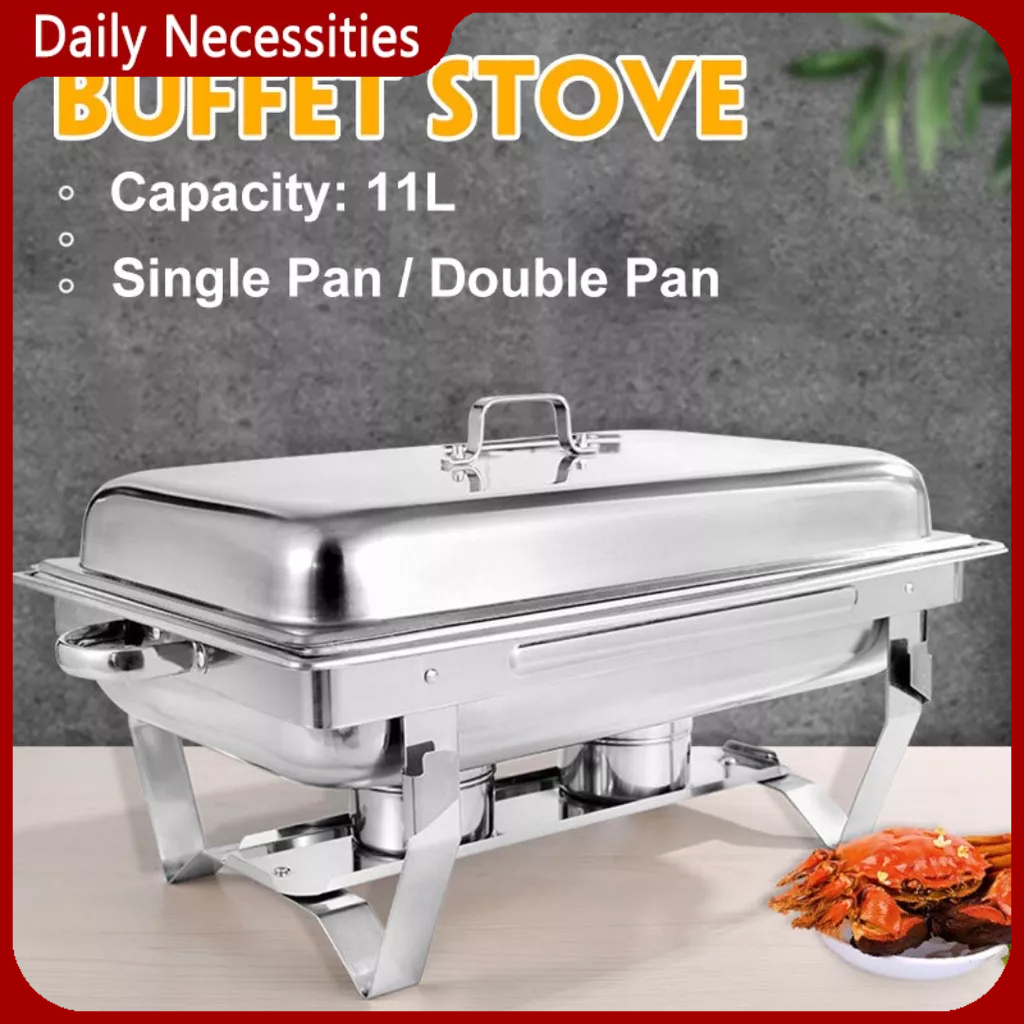DN High Quality Singer&Double Chafing Dish 11L Food Warmer Buffet