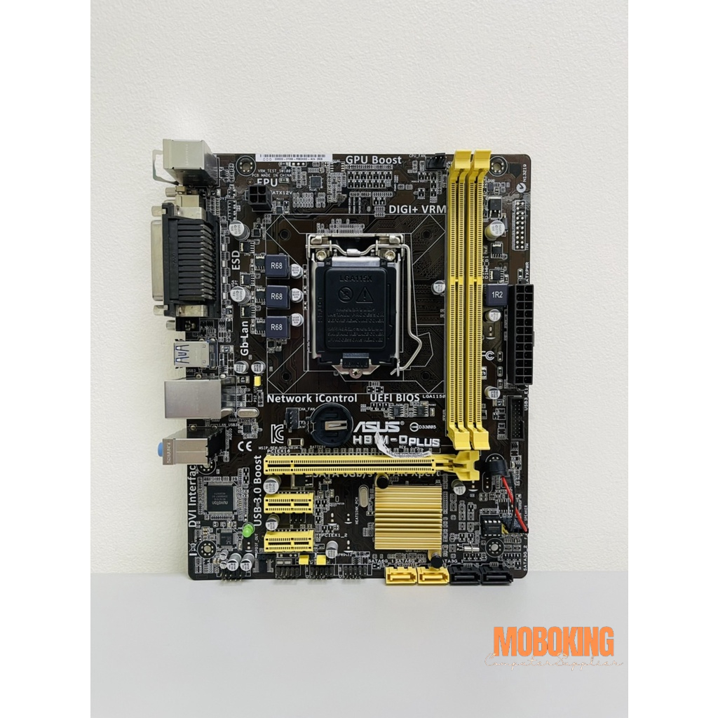 ASUS H81MD PLUS Desktop 4TH GEN Motherboard H81 Socket LGA 1150 i3 i5