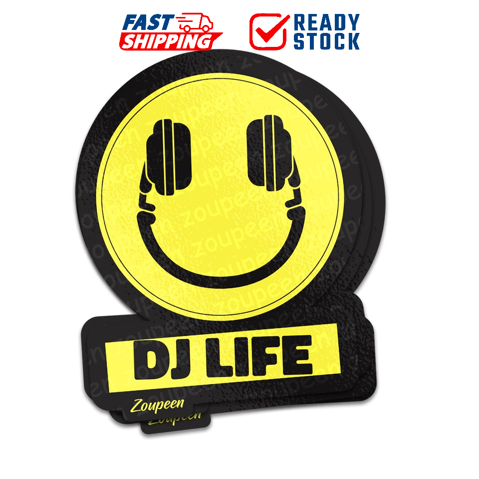 i02 DJ Life Waterproof and Scratch-Resistance Solo Sticker | Shopee ...
