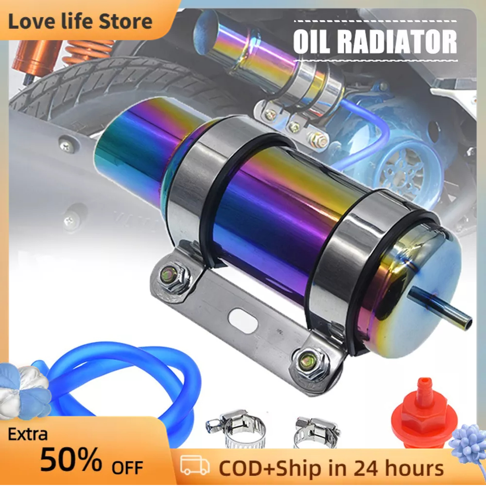 Motorcycle Radiator Oil Cooler For motorcycle RSZ Wisp Gy6 125 Scooter