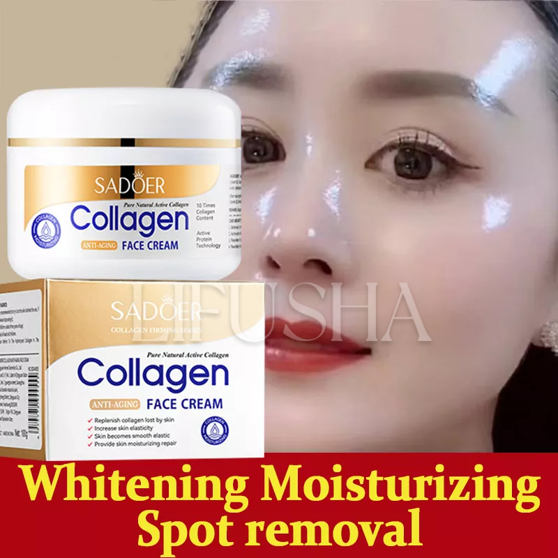 100g Collagen Face Cream Melasma Remover Whitening Moisturizing Lighten