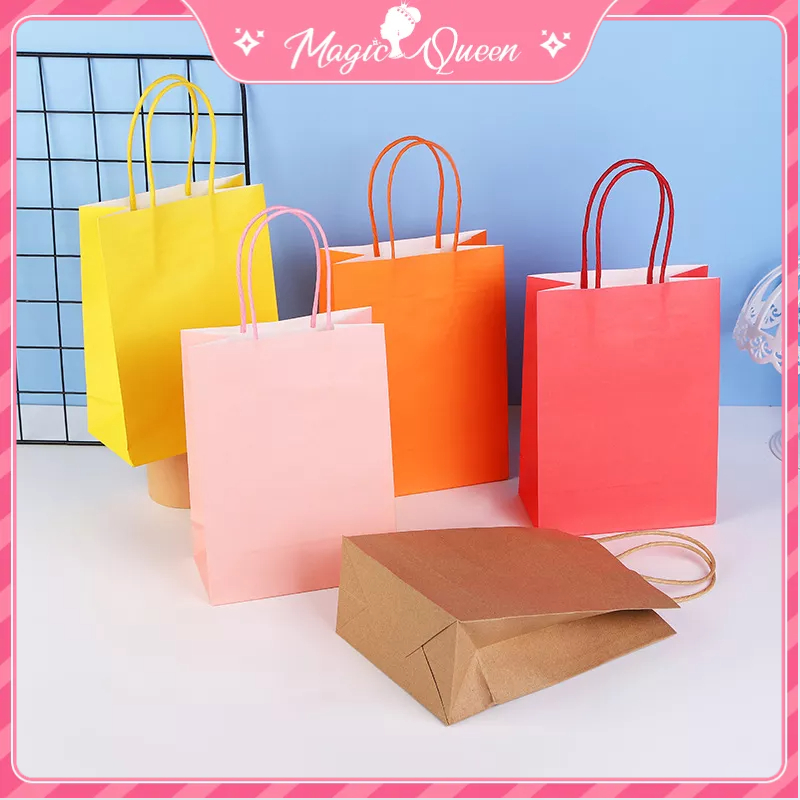 Kraft Paper Bag Wholesale For Party Gift High Quality Same Color As The