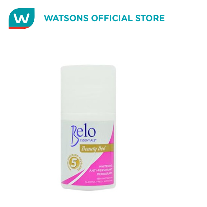 BELO Essentials Anti Perspirant Whitening Deo Roll On 25ml Shopee