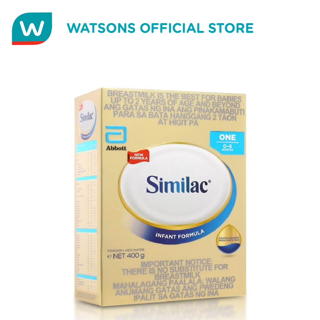 SIMILAC Infant Formula with HMO 400g for Infants 0-6 Months | Shopee ...