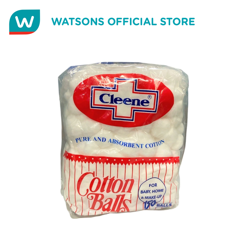 CLEENE Cotton Balls 150s 2 packs | Shopee Philippines