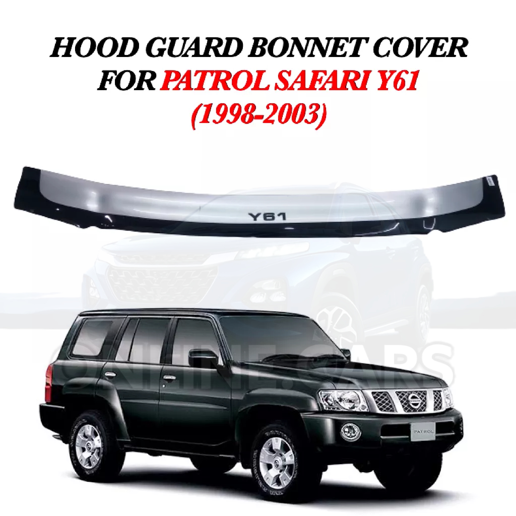 OC ABS Bonnet Hood Guard Deflector Cover for Patrol Safari Y61 1998 ...