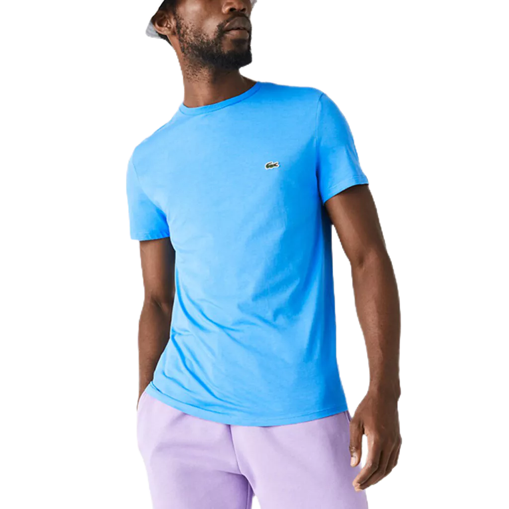 Lacoste Mens Crewneck Pima Cotton Jersey TShirt 4 (M) Shopee Philippines
