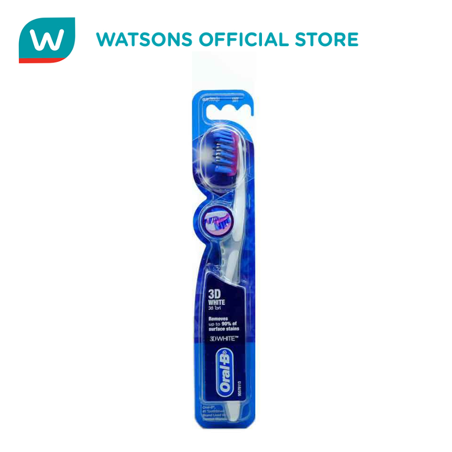 ORAL B Toothbrush 3D White Soft | Shopee Philippines