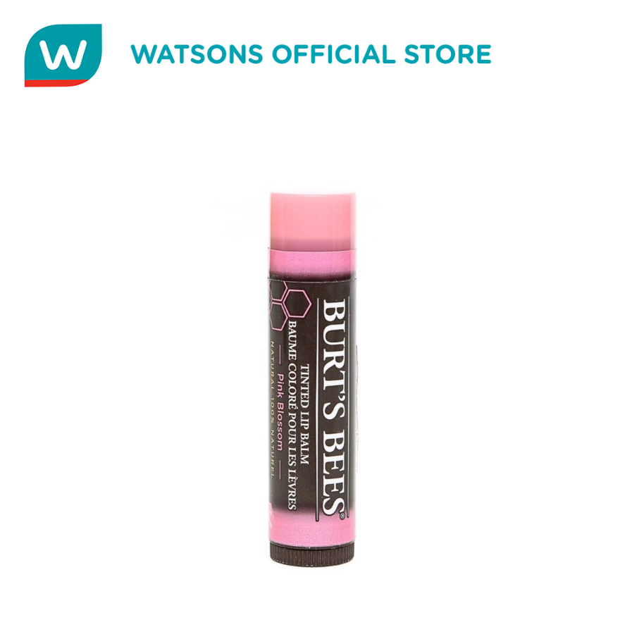BURT'S BEES Tinted Lip Balm Pink Blossom 4.25g Shopee Philippines