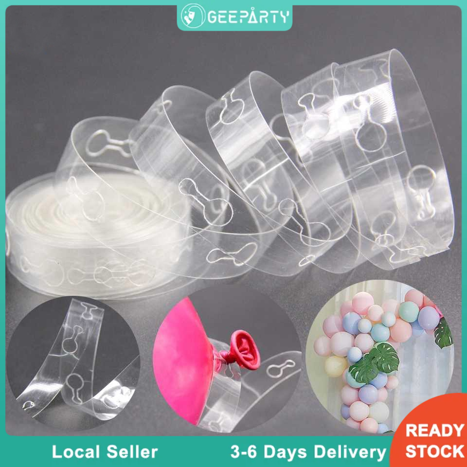 GeeParty [1 Set 5M] Balloon Chain Connect for Balloon DIY Arch ...