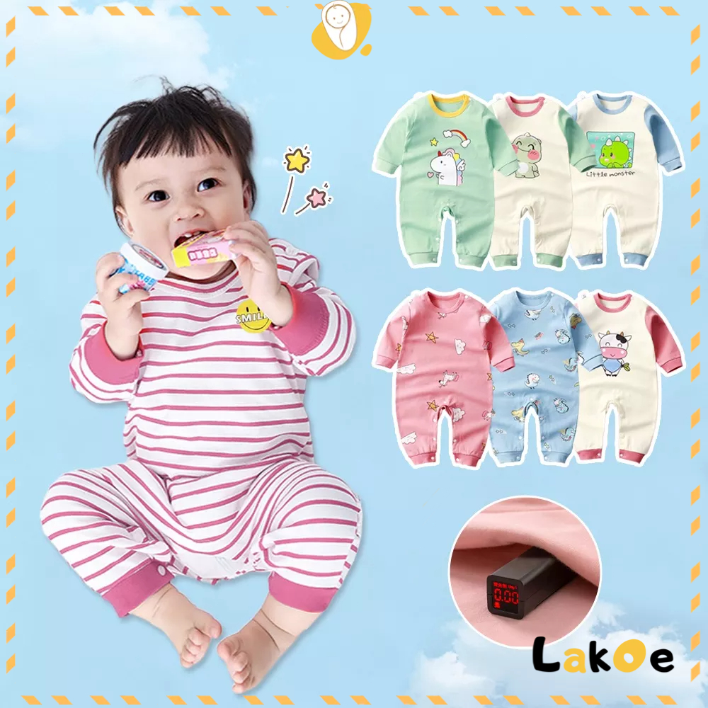 Lakoe 5966CM Baby Romper Baby Clothes Cute Cotton Long Sleeve Jumper