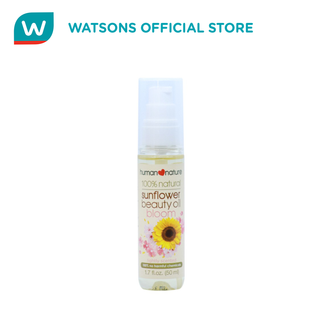HUMAN NATURE Sunflower Beauty Oil Bloom 50Ml Shopee Philippines
