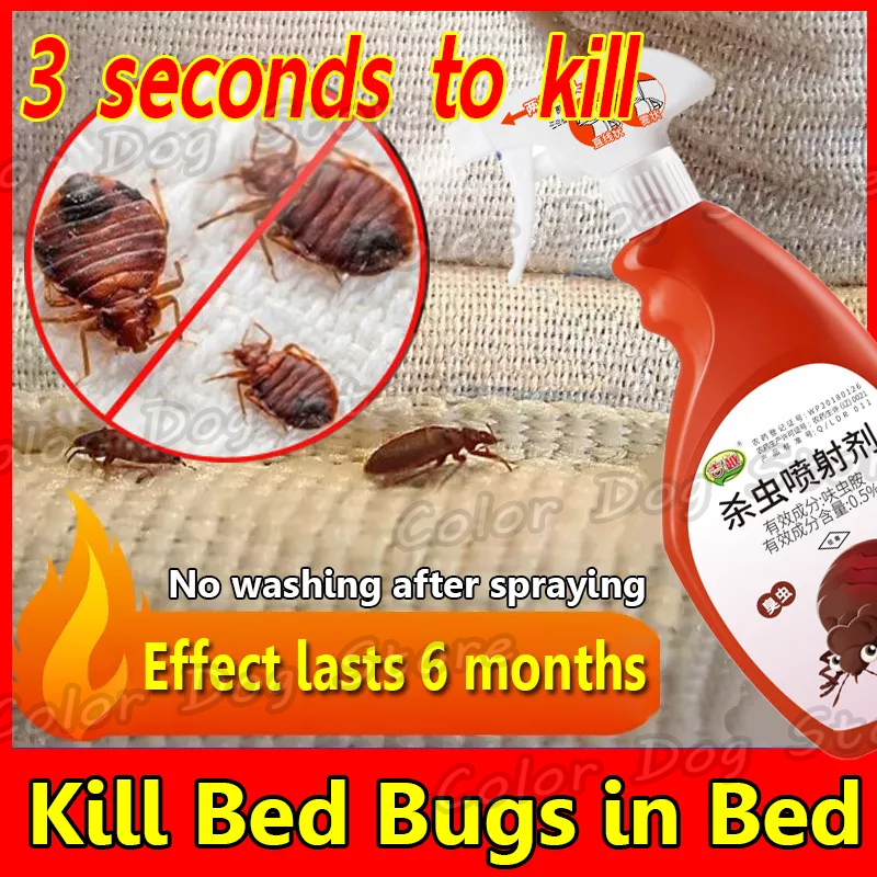500ml Bed Bug Killer Bedbugs Goodbye Spray Natural Bed bugs Killer