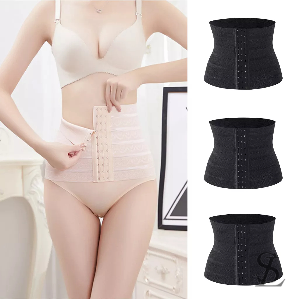 Women Abdominal Girdle Tummy Binder Waist Trimmer Body Shaper