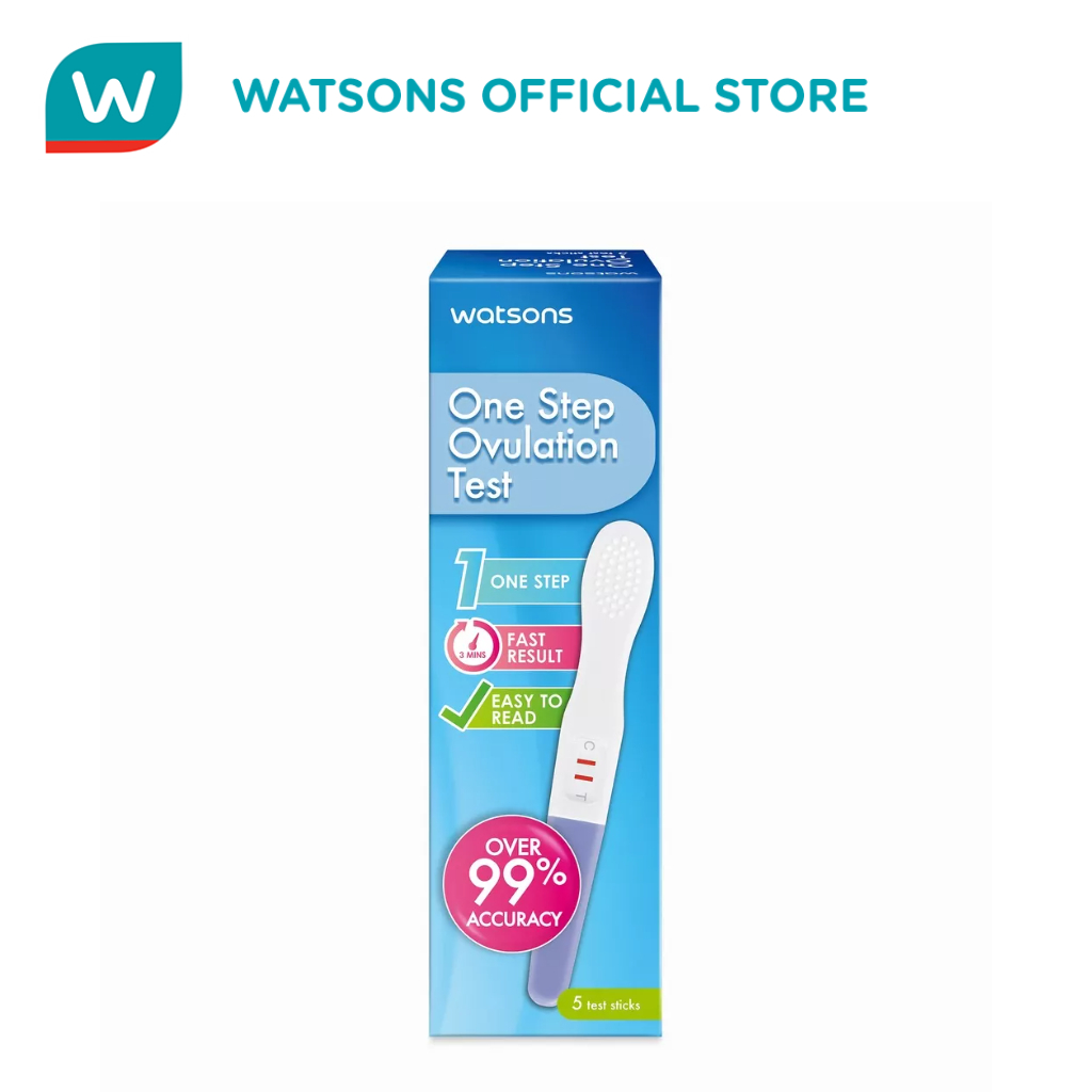 WATSONS One Step Ovulation Test 5S | Shopee Philippines