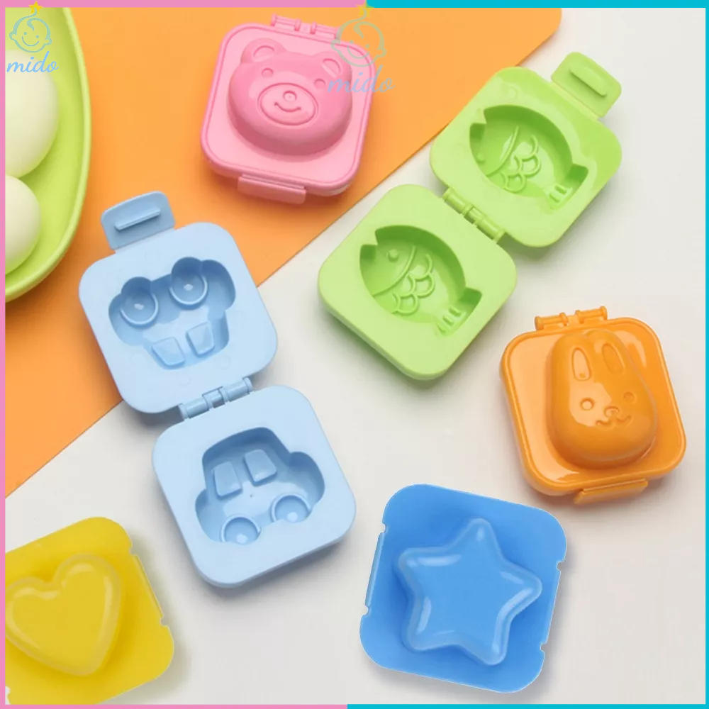 Mido Cute Cartoon Kid Bento Decorating Mold rice molder Art or Baby Led ...