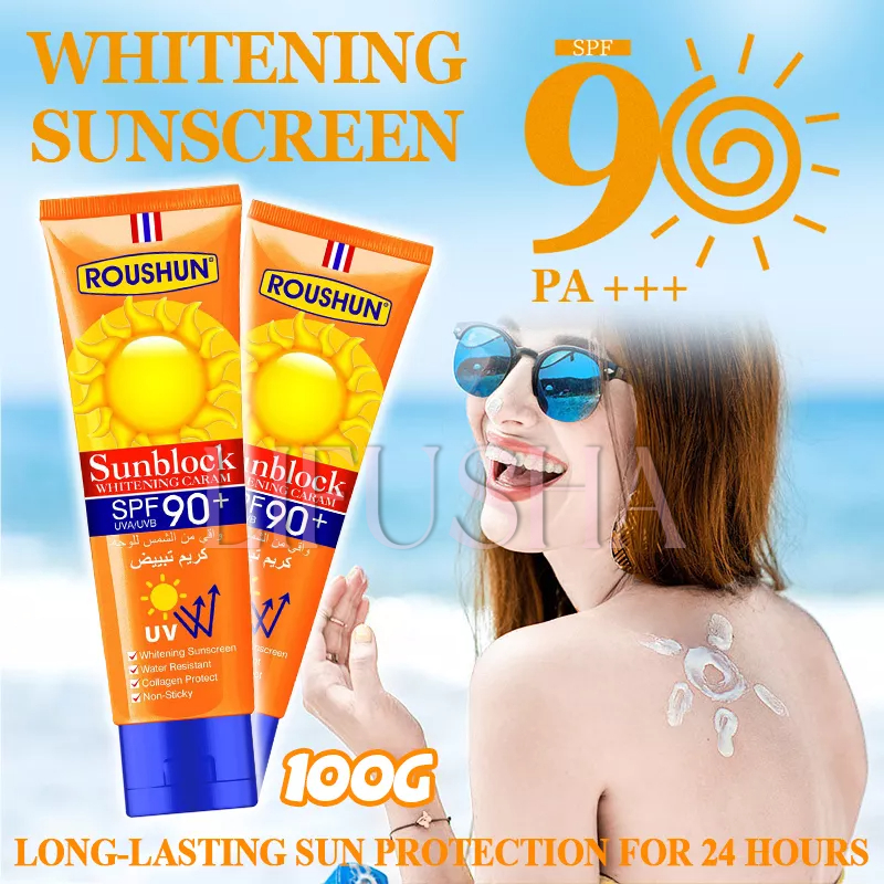 LIFUSHA SPF90+ Whitening Sunscreen Face & Body Sunblock Cream UV Protection Waterproof Long