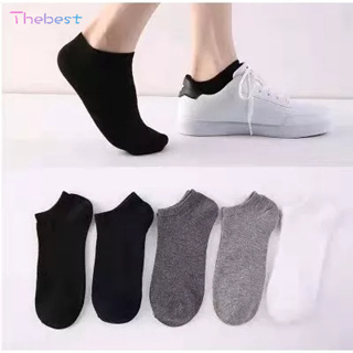 Basic Low Cut Foot Socks Plain Color Ankle Footwear Sock 17a0001