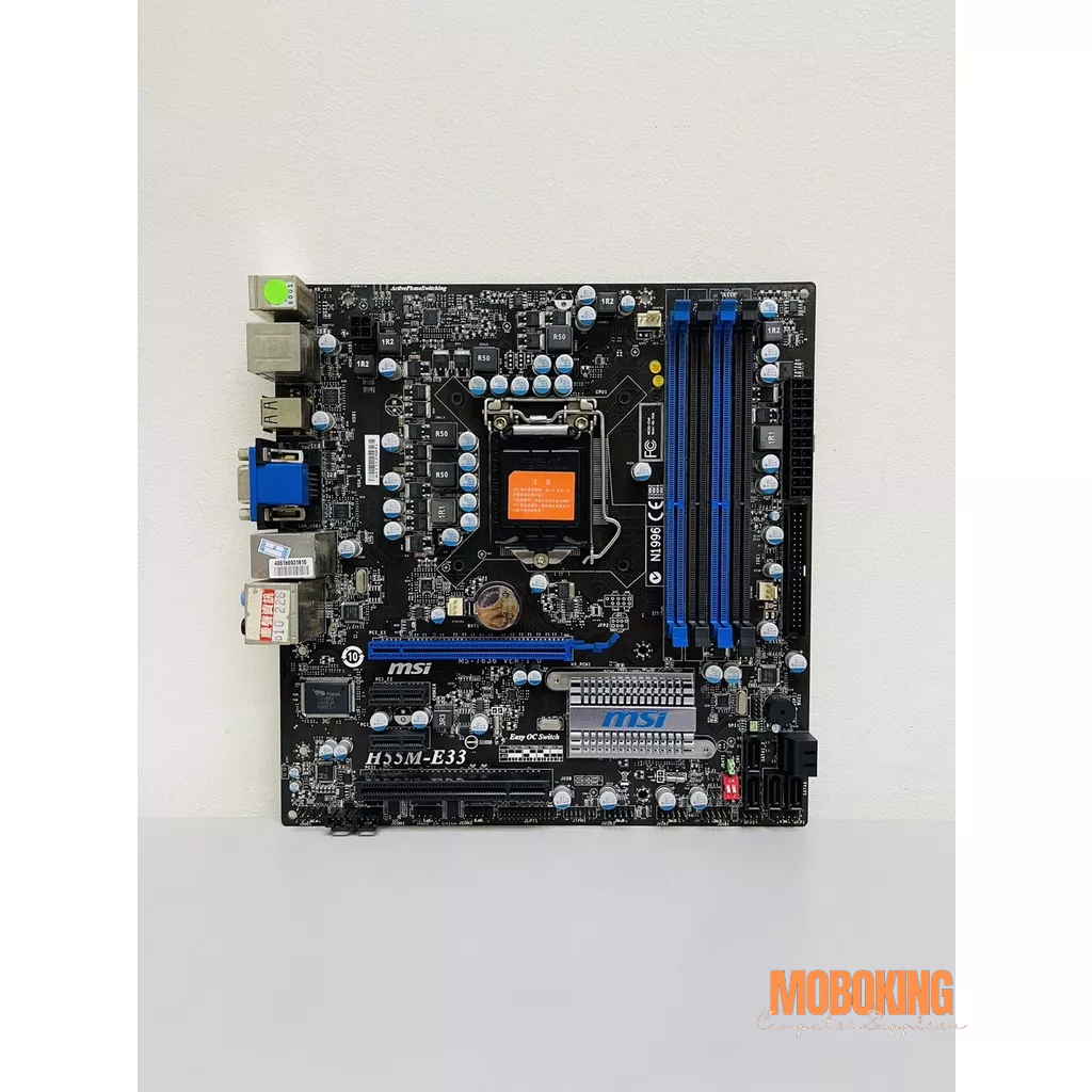 MSI H55ME33 1st GEN Motherboard h55 Socket LGA 1156 i3 i5 i7 DDR3 16GB