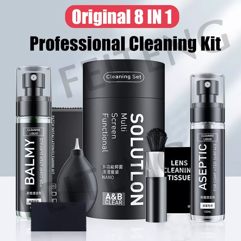 Latest Original 8 IN 1 Professional Cleaning Kit For Laptop Mobile
