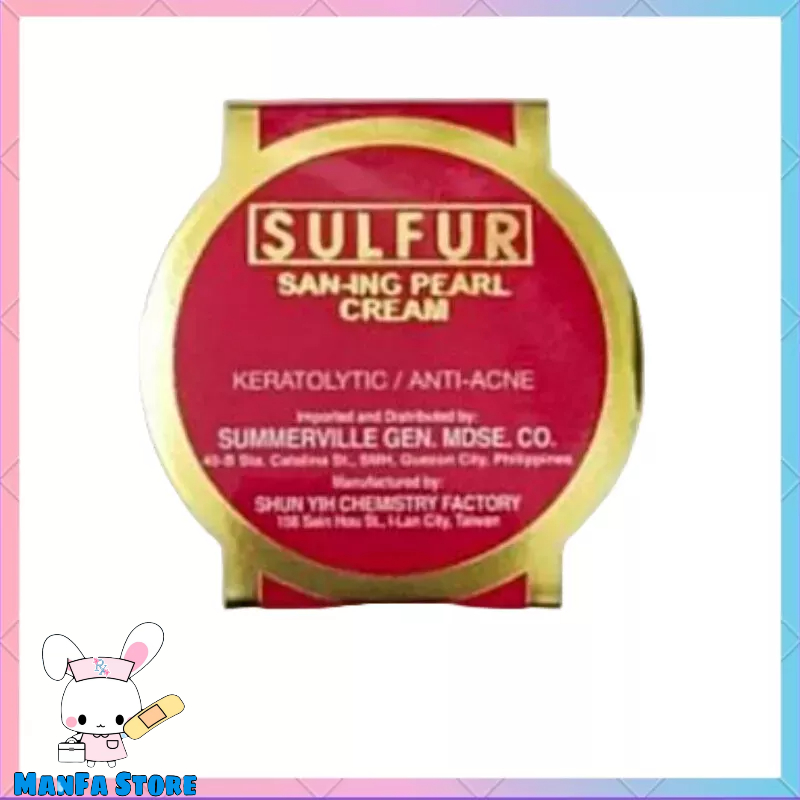 SULFUR SanIng Pearl Cream/12g Shopee Philippines