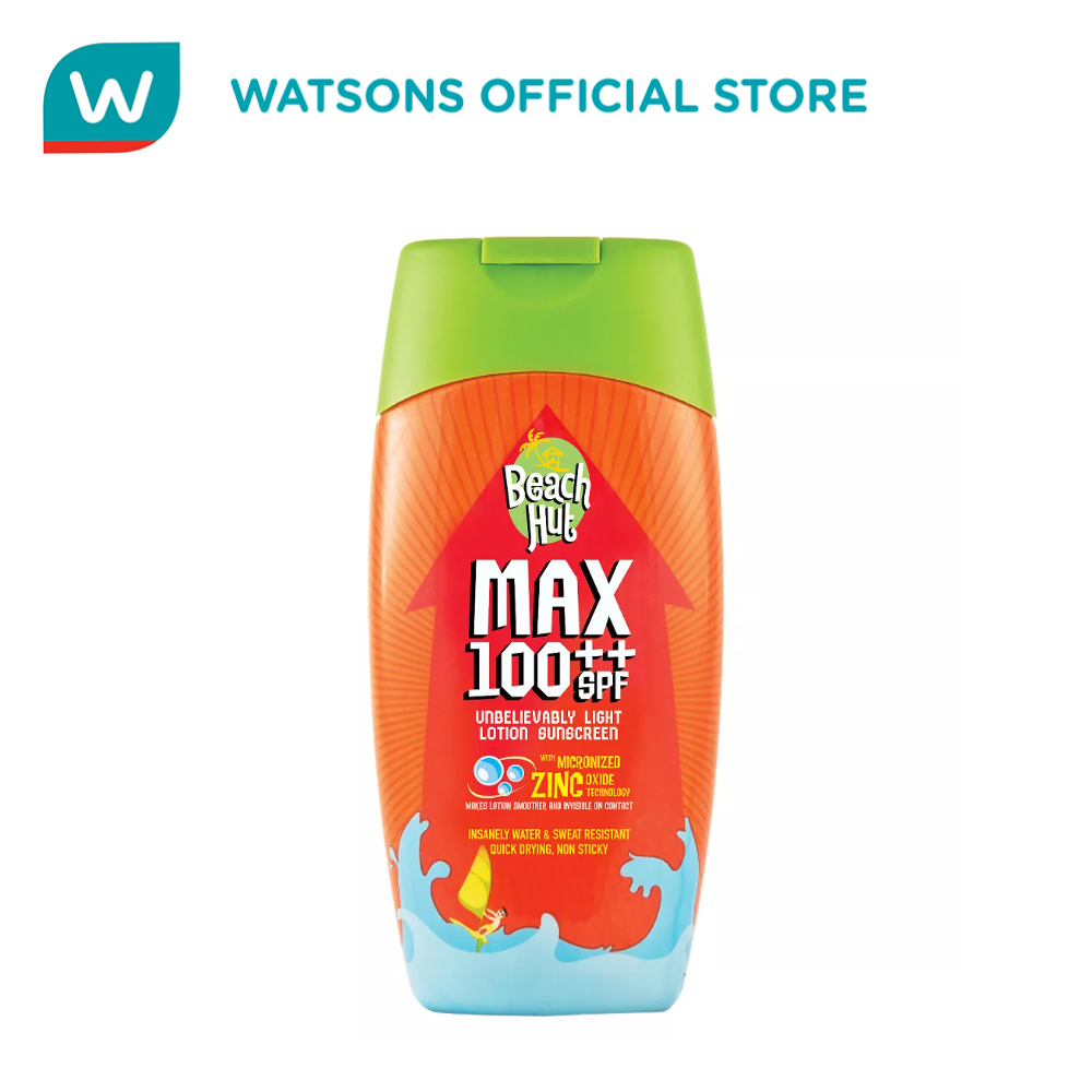 BEACH HUT Max SPF100 Sunscreen 100ml | Shopee Philippines