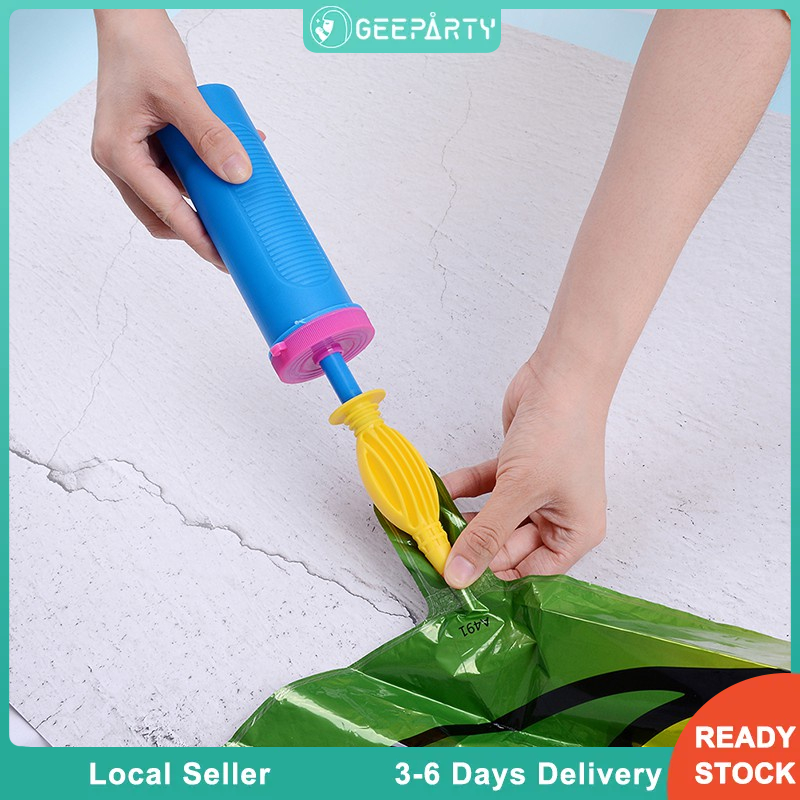 Inflator Balloon Pump Hand Held Balloon Tool Suit for Latex Balloon and ...