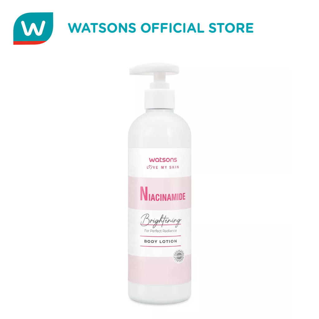 WATSONS Love My Skin Niacinamide Brightening For Perfect Radiance Body Lotion 490ml Shopee