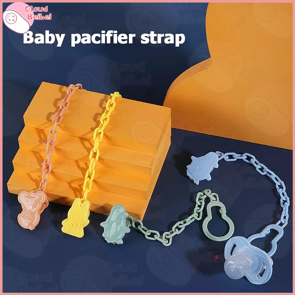 CloudBeibei Baby Pacifier Antidrop Pacifier Clips Nipple Safe Chain