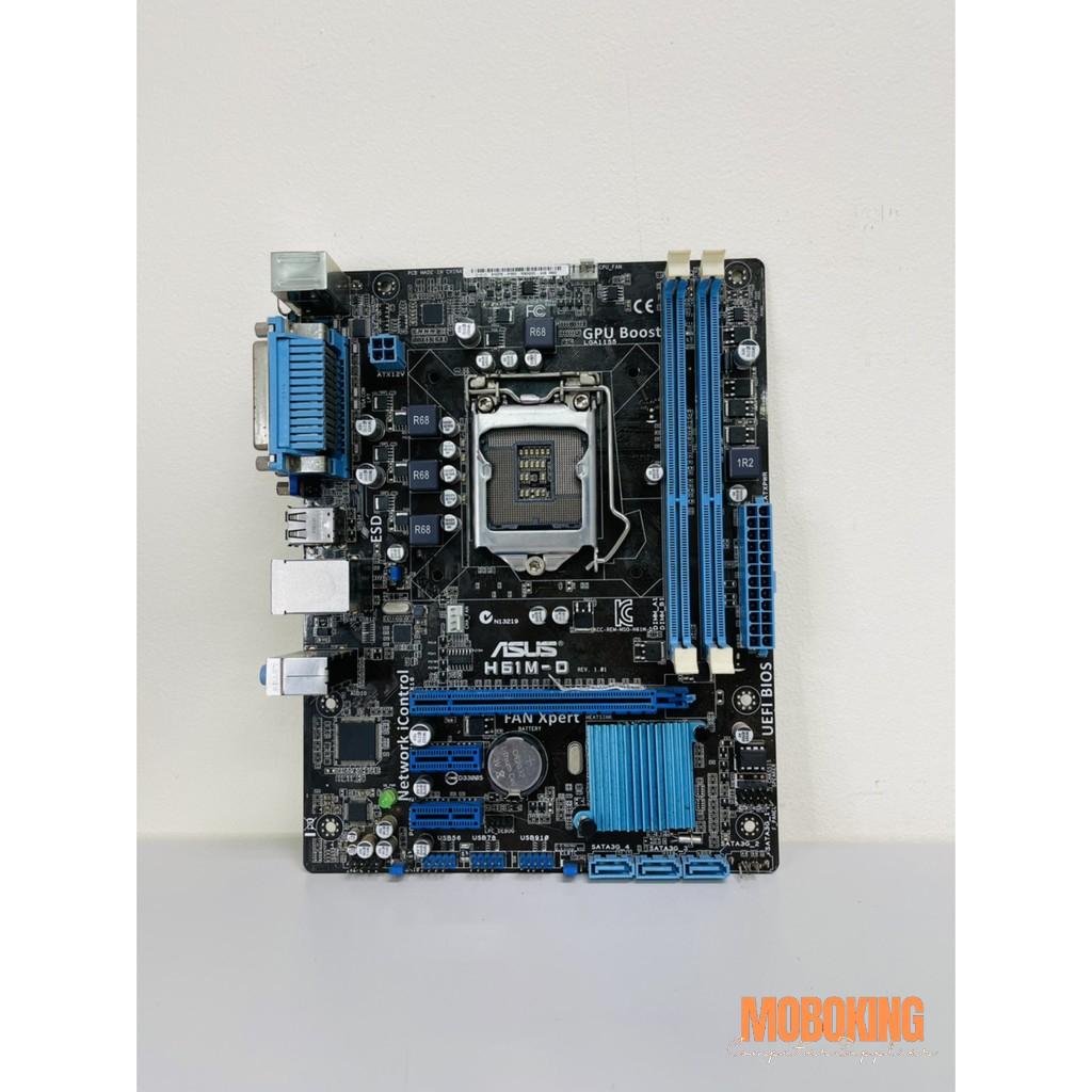 ASUS H61M-D Desktop 3rd gen Motherboard H61 Socket LGA 1155 i3 i5 i7 ...