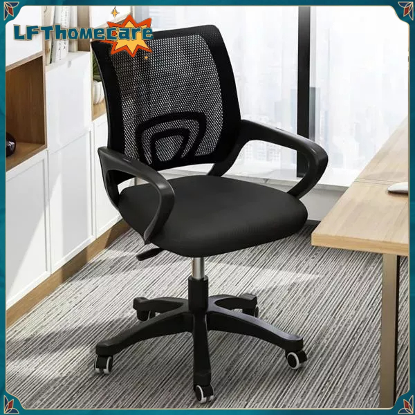 Office Chair Mesh Breathable Computer Swivel Ergonomic Chair Work ...