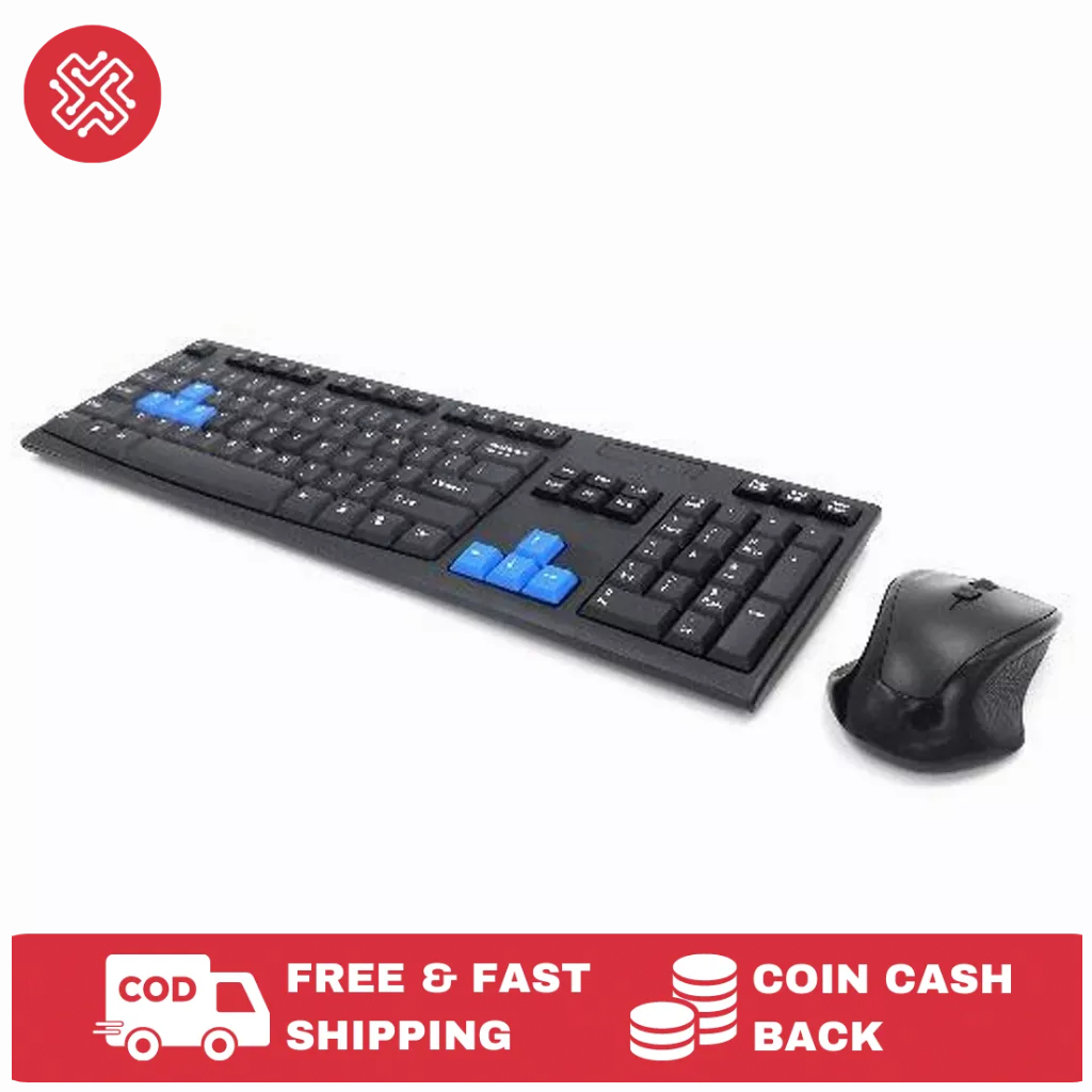 Wireless Keyboard Mouse Combos 2.4G Wireless Gaming Keyboard with Mouse ...