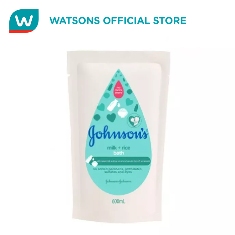 JOHNSONS N JOHNSONS Baby Bath Milk Plus Rice 600ml Shopee Philippines
