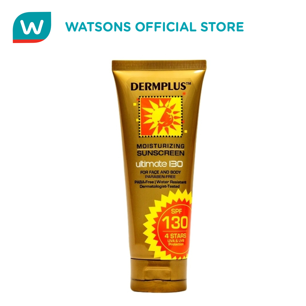 DERMPLUS Moisturizing Sunscreen SPF 130 100mL Shopee Philippines