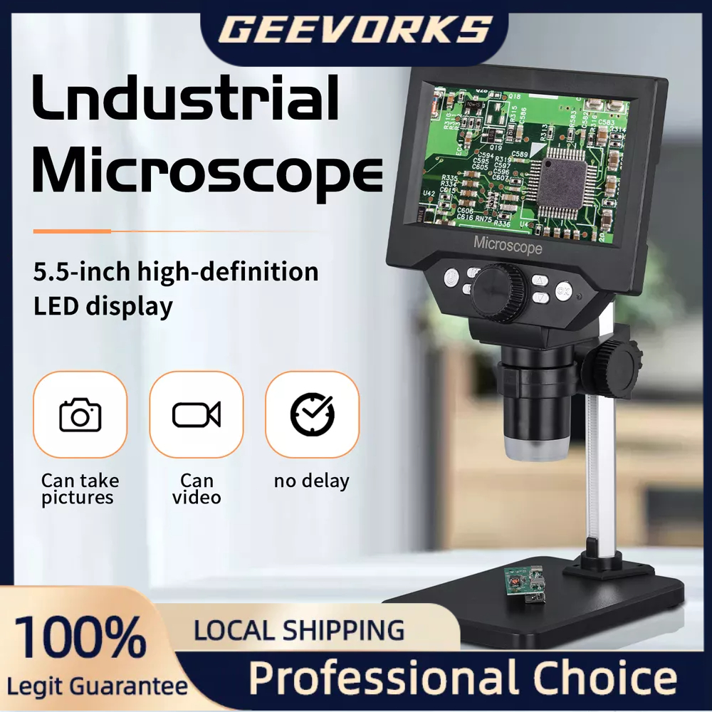 [LOCAL]5.5inch LCD Display Electron Microscope 10 Megapixel Industrial