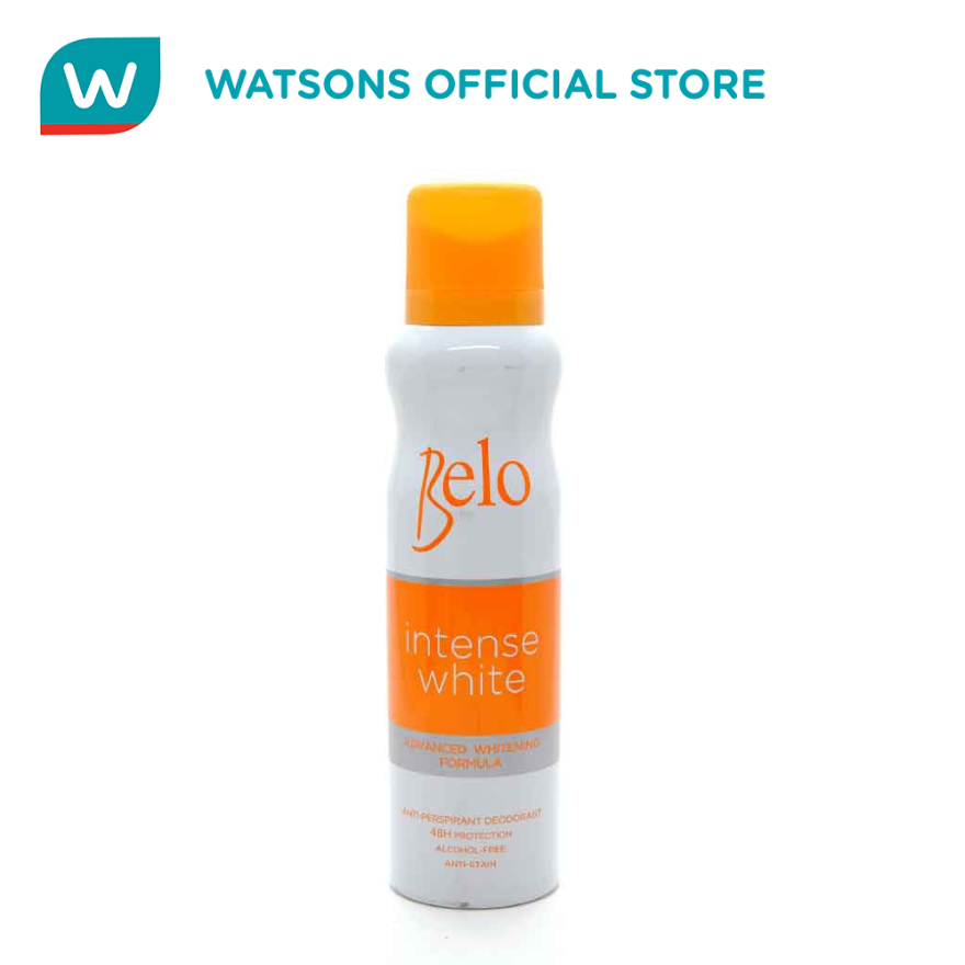BELO Intense White Anti-Perspirant Deo Spray 140ml Shopee Philippines BELO Intense White Deodorant for