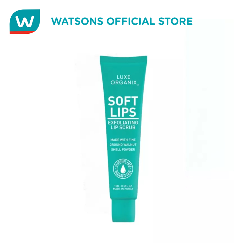 LUXE ORGANIX Soft Lips Lip Exfoliating Scrub 15g | Shopee Philippines