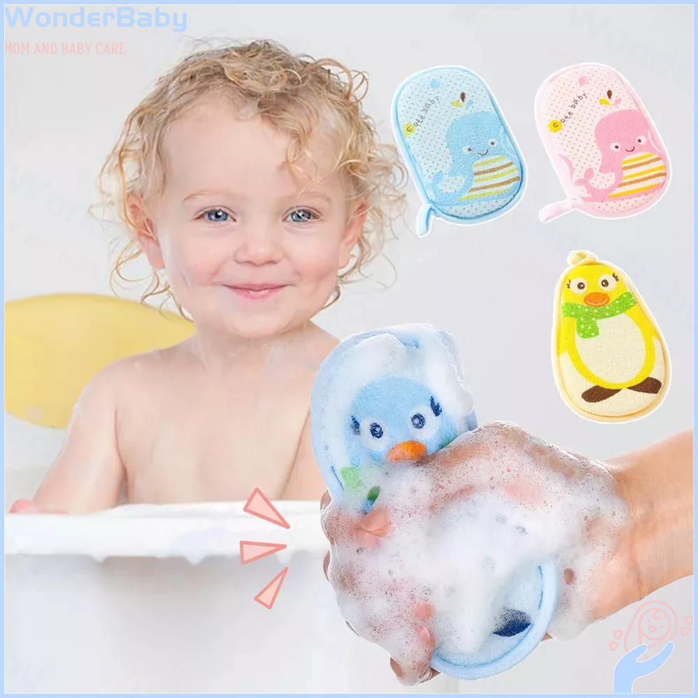 Wonderbaby Child Washing Wash Loofah Bath Sponge for Baby Bath Sponge