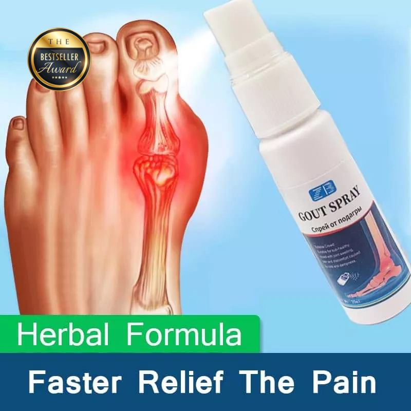 Gout Spray Relief from Rheumatic Arthritis Joint And Muscle Pain, Joint