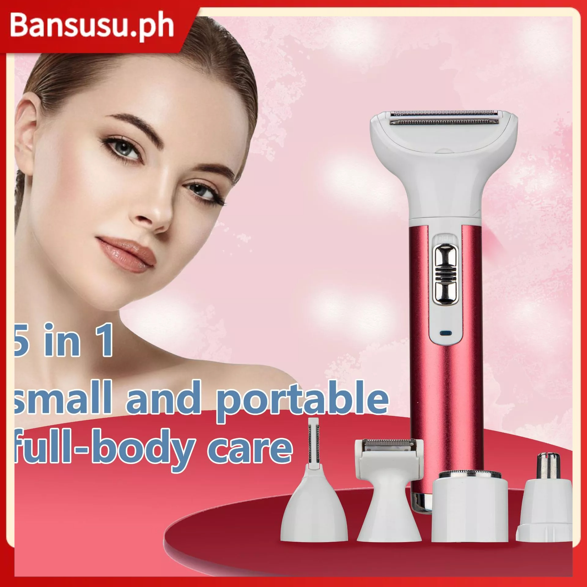 5 in 1 Body Hair Removal Pubic Hair Shaver Epilator Underarm Hair