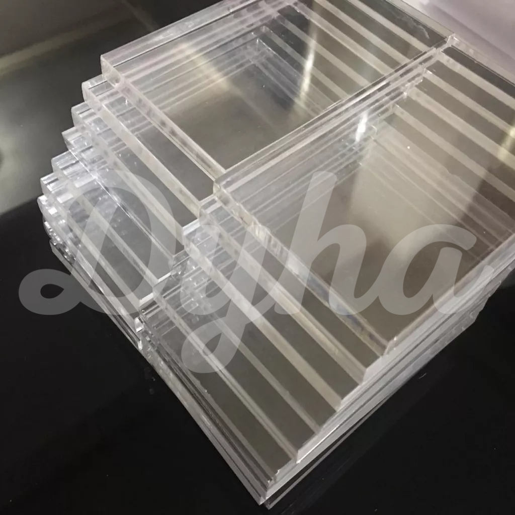 Clear ACRYLIC Sheet [8mm, 9mm, 10mm, 12mm ] THICK - Set B Pre-cut ...