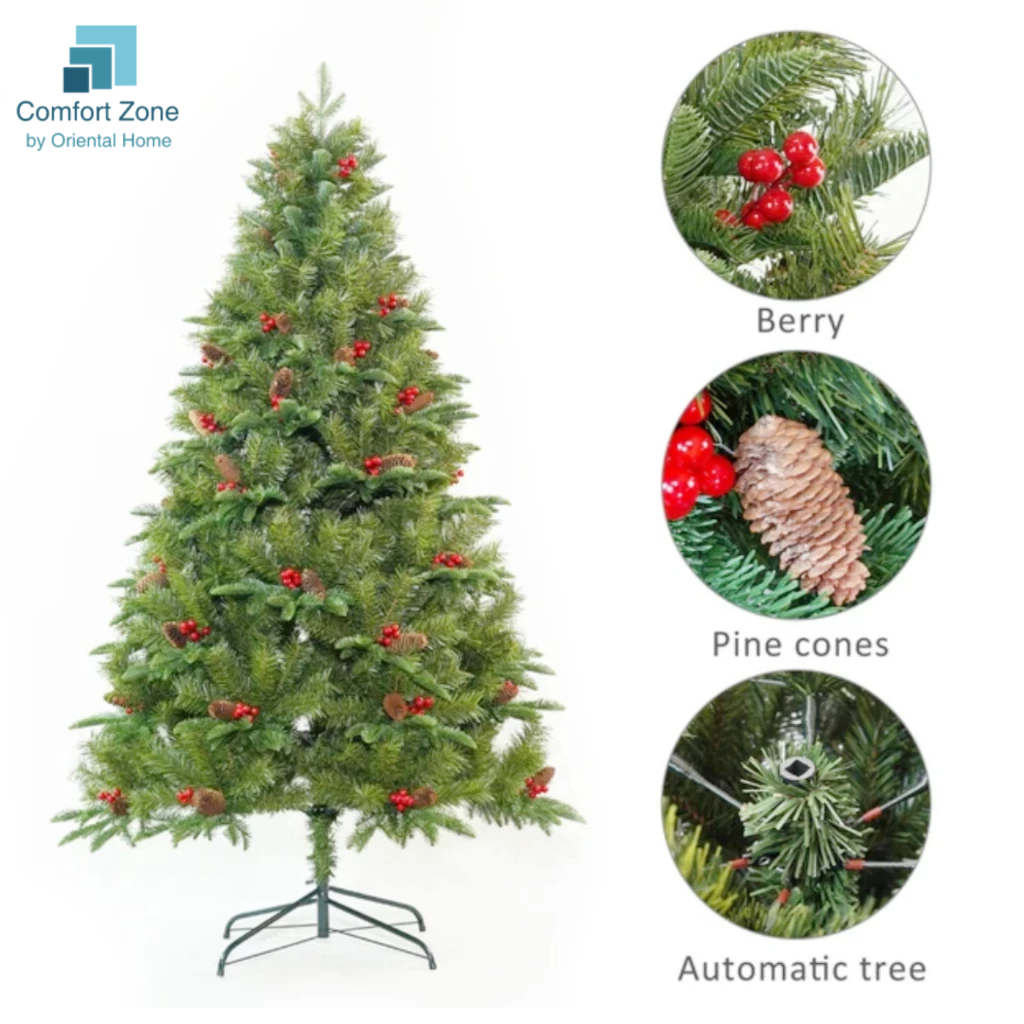 5ft,6ft,7ft Height Christmas Tree Home Living Decorations and Ornaments