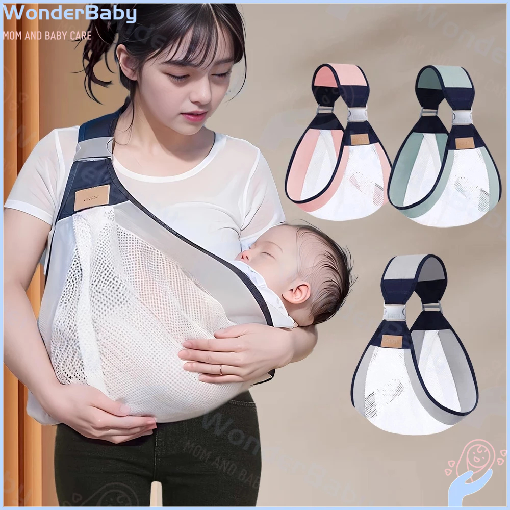 Wonderbaby Baby Carrier Baby Wrap Carrier Newborn Breastfeeding Cover