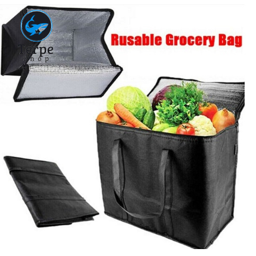 Large Insulated Thermal Deliveries Food Bags Catering Bag Shopee