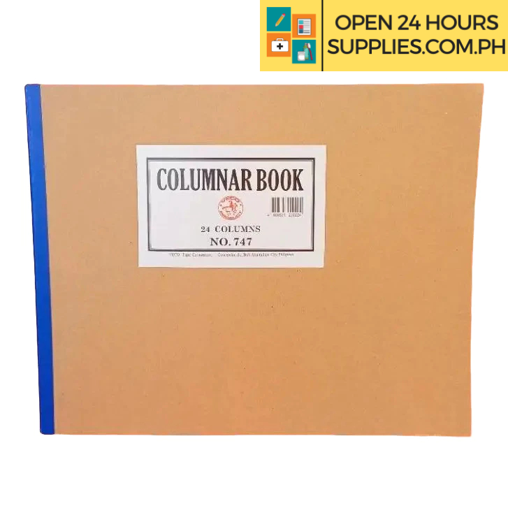 Columnar Notebook - 24 columns 100 pages for accounting, BIR ...