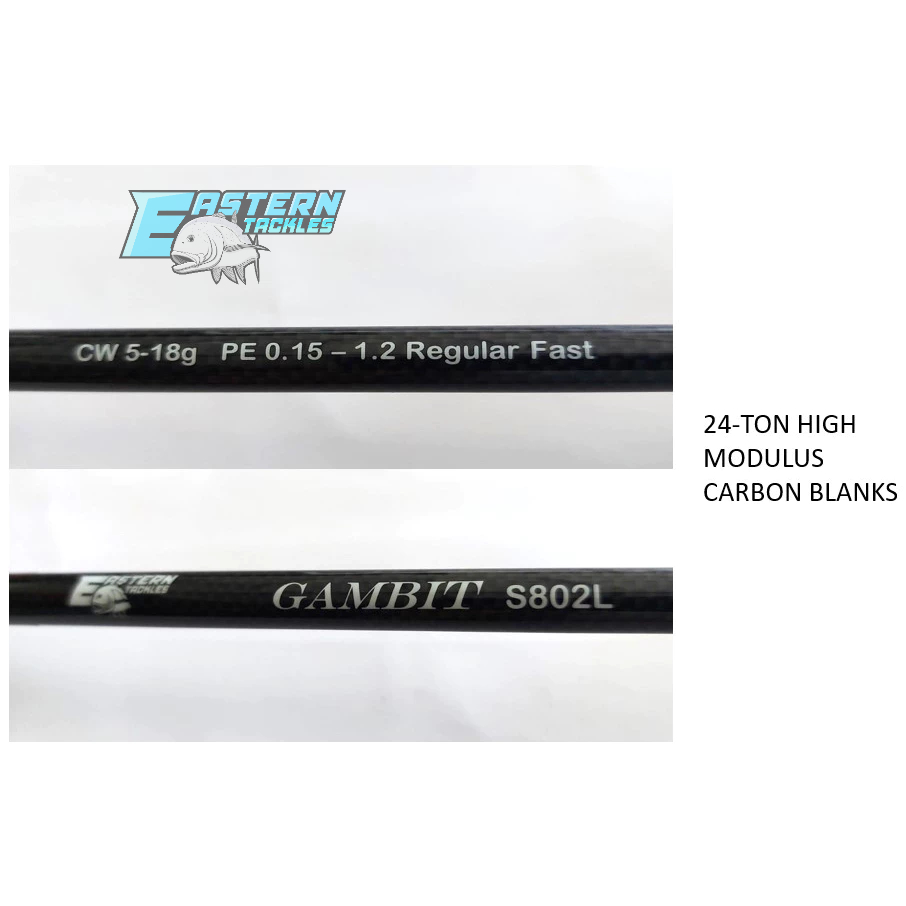 EASTERN HUNTER Gambit 802L Spinning Rod | Shopee Philippines