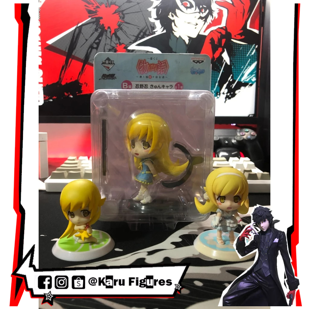Authentic Oshino Shinobu Chibi Figures Set 1: Monogatari Series ...