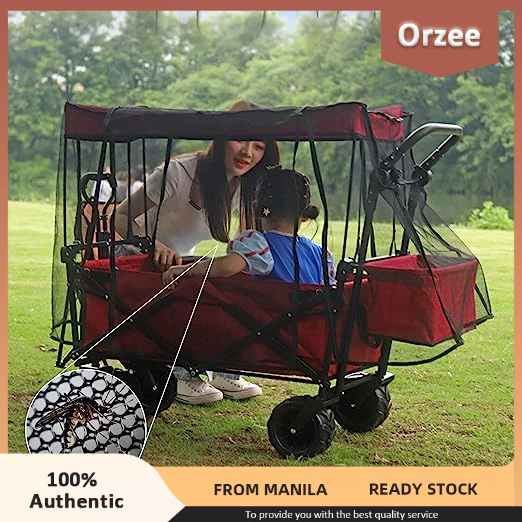 Outdoor Wagon Cart Accessories Wagon Rain Cover Wagon Mosquito Net