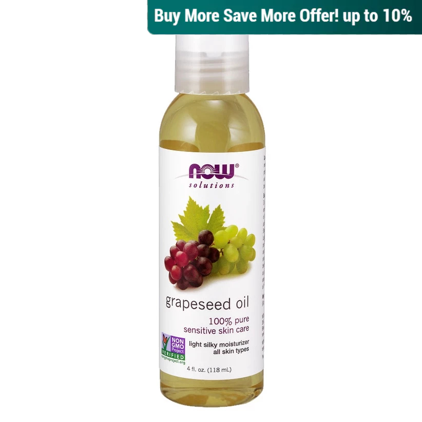 Now Solutions, Grapeseed Oil, 4 fl oz (118 ml) Shopee Philippines