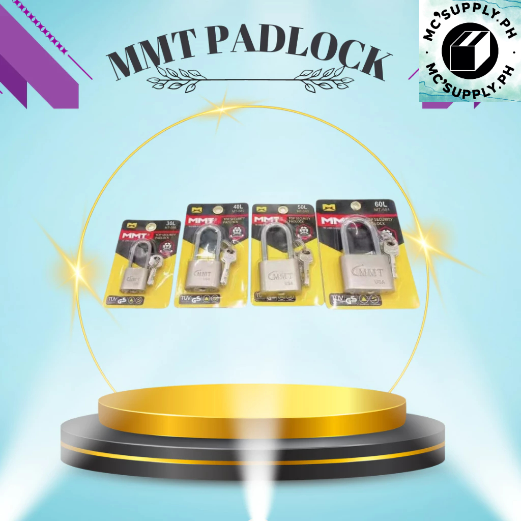 MMT Top Security Padlock 30mm~60mm | Shopee Philippines